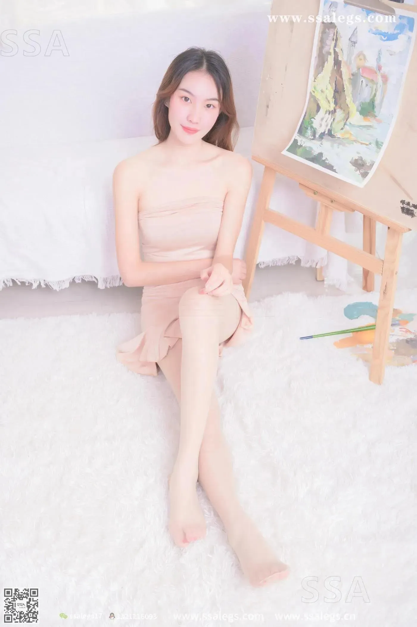 [SSA丝社]超清写真 NO.341 素素画师少女玩乐的一天(下) [67P]插图5